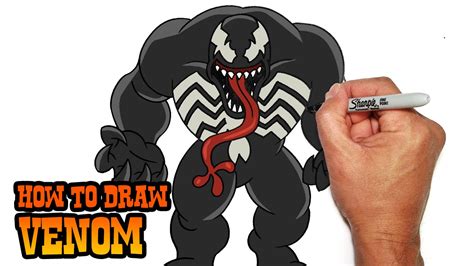How To Draw Venom .